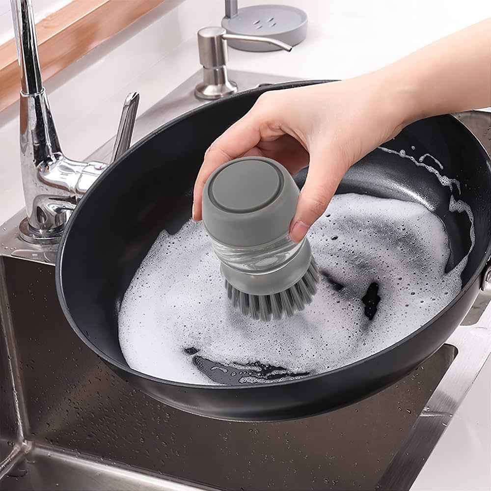 TrimorGadgets™ Dish brush dispenser