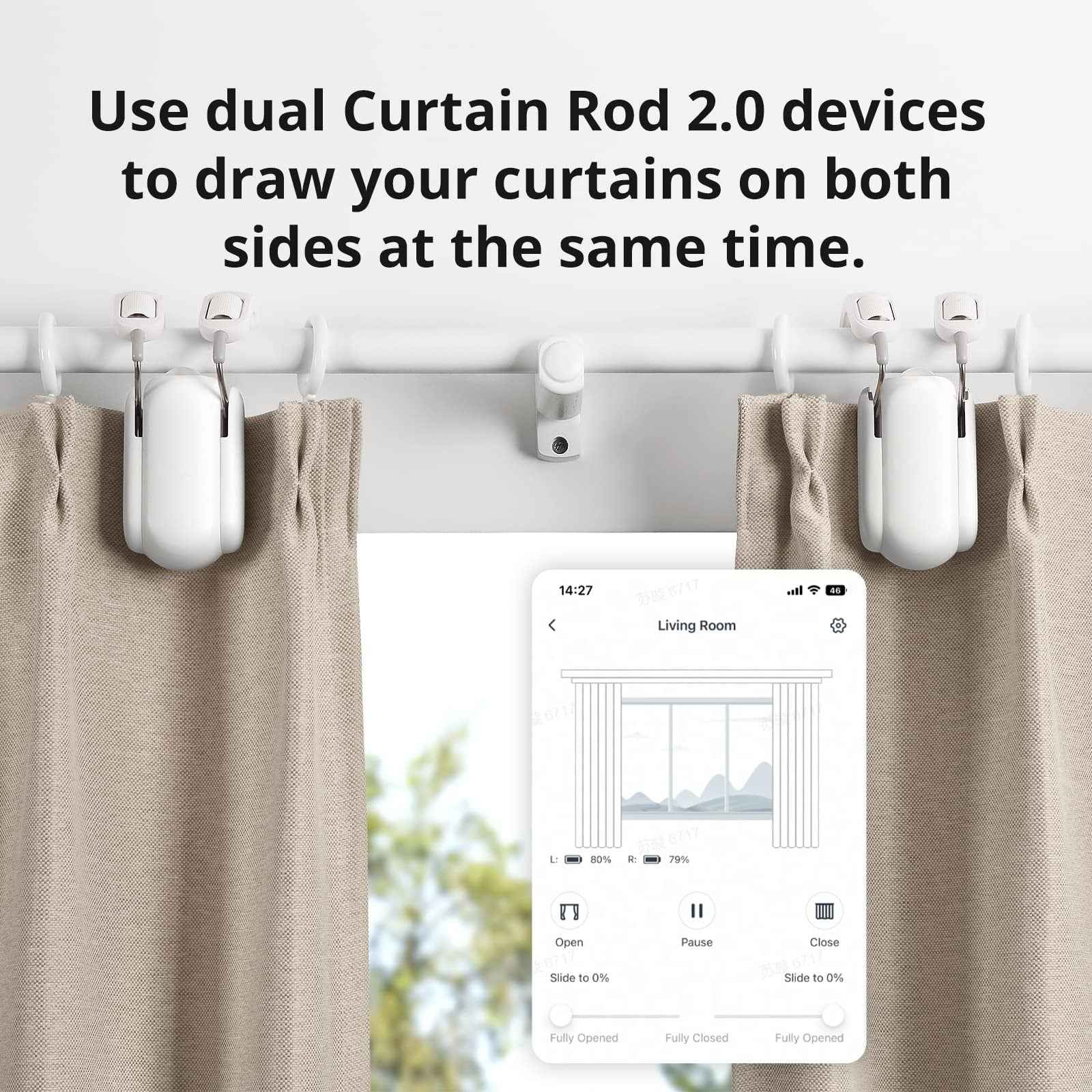 TrimorGadgets™ Home Smart Curtains opener