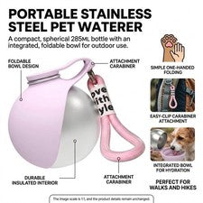 TrimorGadgets™ fashionable Spherical Doggy Water Cup